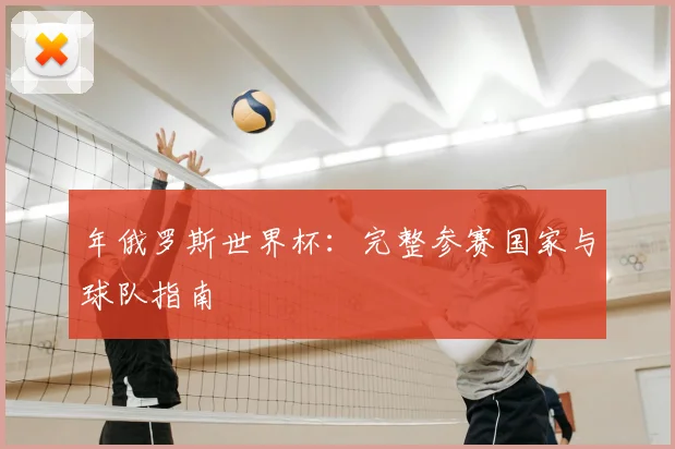 年俄罗斯世界杯:完整参赛国家与球队指南